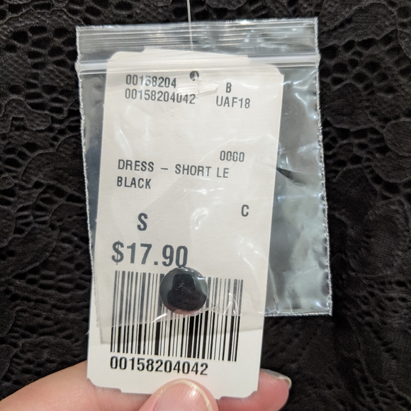 Forever 21 Lace Black Dress New w/ Tags - Picture 3 of 7